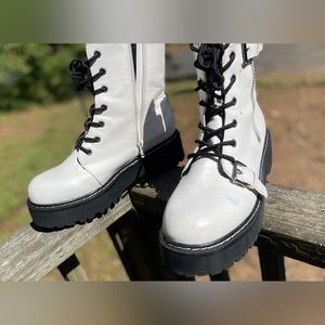 Wild Pair Combat Boots size 9